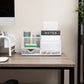 Mind Reader 7-Compartment Desktop Organizer, File & Accessory Storage, Metal Mesh Office Organizer for Desk, Workspace, Mail