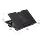 Mind Reader Lap Desk Laptop Stand, Bed Tray, Collapsible, Cushion, Portable, Dorm, Plastic, 14.75"L x 11"W x 7.3"H