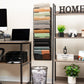 Mind Reader Wall Mounted File Organizer, 12 Tier Wire Mesh Document Holder with Metal Label Plates for Documents, Folders, and Magazines, Black