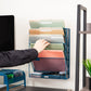 Mind Reader 5-Tier Vertical File Storage, Desktop Organizer, Wall Mount, Office, Metal Mesh, 12.75"L x 4"W x 16"H