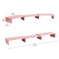 Mind Reader Dual Monitor Stand, Height Adjustable, Desktop Organizer, Laptop Riser, Office, 51.25"L x 9.25"W x 4.75"H