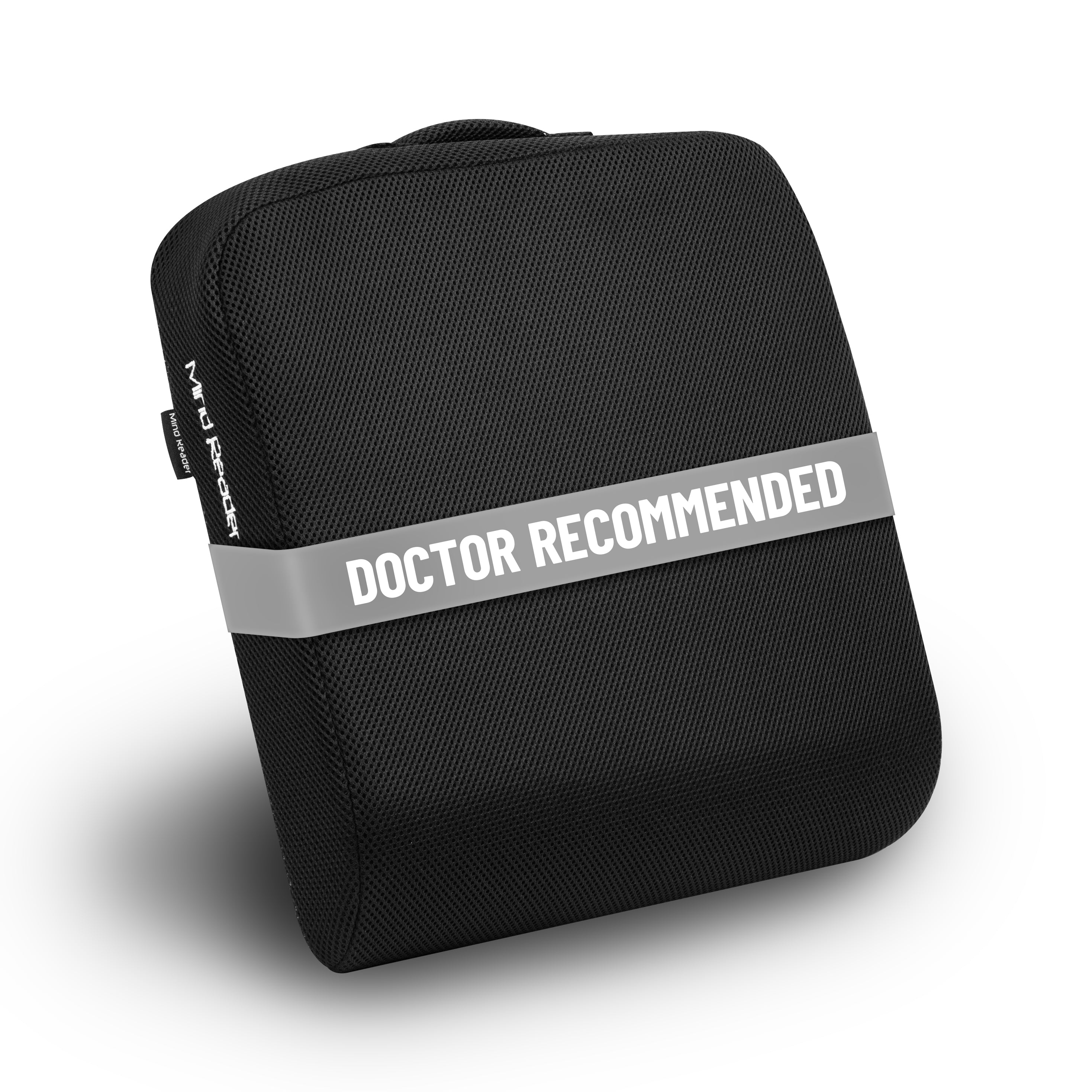 Mind Reader 2FTREST-BLK – Confezione Da 2 Poggiapiedi Ergonomici Regolabili Per Ufficio E Casa, Superficie Massaggiante, Nero