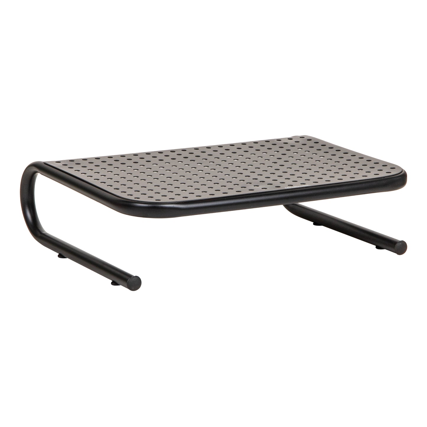 Mind Reader Monitor Stand, Ventilated Laptop Riser, Desktop Organizer, Metal, 14.5"L x 11.25"W x 4.25"H