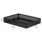Mind Reader Metal Letter Size Paper Tray, Desktop Document Organizer with Non-Slip Pads, Office Desk Accessory Tray, Metal