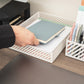 Mind Reader Metal Letter Size Paper Tray, Desktop Document Organizer with Non-Slip Pads, Office Desk Accessory Tray, Metal
