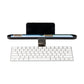 Mind Reader Over Keyboard Shelf, Desktop Organizer, Phone Holder, Storage, Phone Holder, Office, 13"L x 2"W x 3.5"H, Black