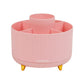 Mind Reader Rotating Pen Cup, Accessory Holder, Desktop Organization, Office, Plastic, 5.75"L x 5.75"W x 4.75"H