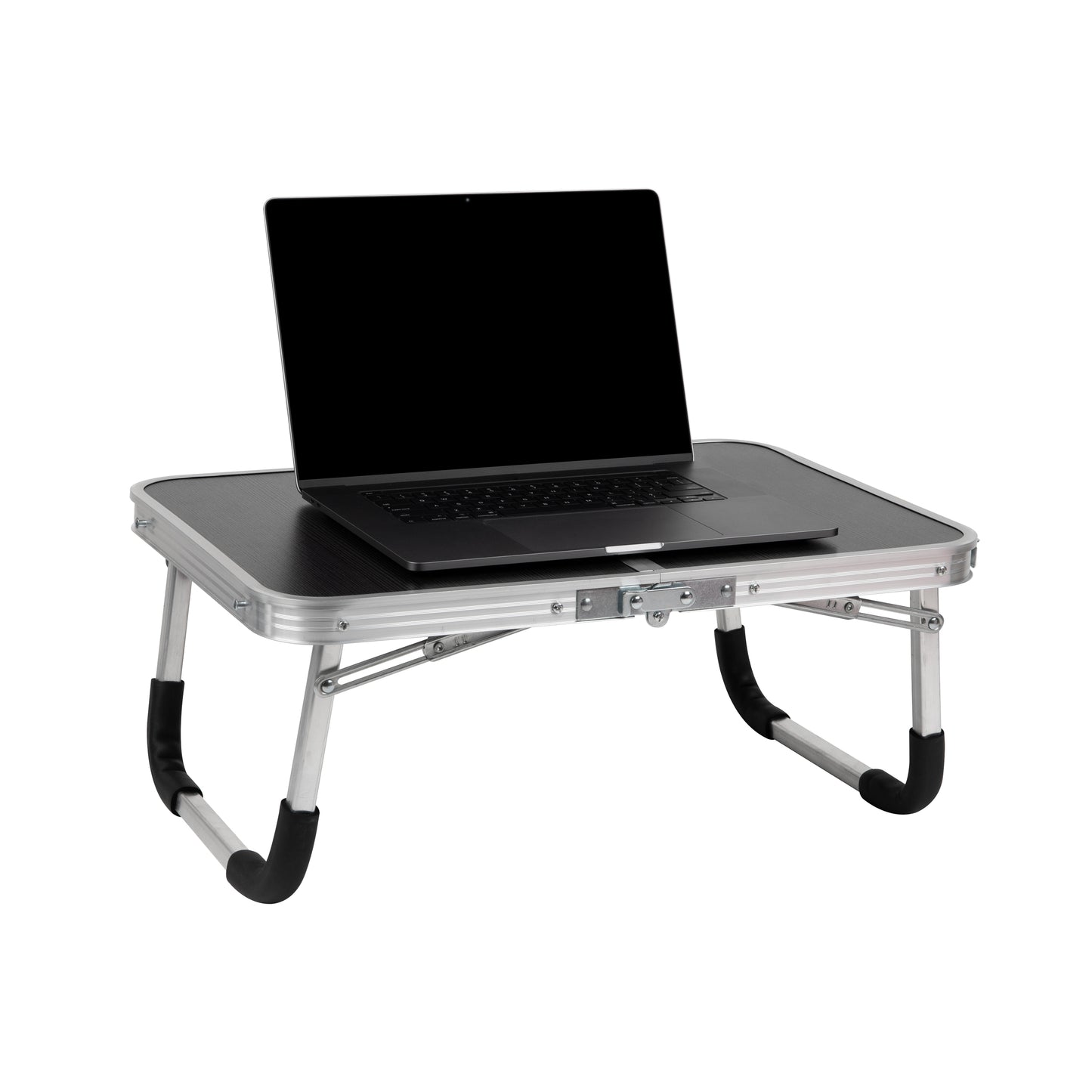 Mind Reader Lap Desk Laptop Stand, Bed Tray, Collapsible, Dorm Room, Portable, Dorm, MDF, Metal, 23.5"L x 16"W x 10"H