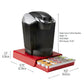 Mind Reader Single Serve Coffee Pod Drawer, 30 Pod Capacity, Countertop Organizer, 10.5"L x 12.75"W x 2.5"H