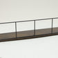 Mind Reader Desktop Shelf for Office Organization and Display, Mounting Hardware Included, Metal and Wood, Brown
