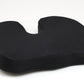 Mind Reader Memory Foam Seat Cushion with Air-Cloud Technology, Ergonomic Pressure Relief for Office Chair, Car, or Wheelchair, Sciatica, Coccyx, Tailbone & Hip Pain Support, Office, Memory Foam, 18"L x 13.5"W x 2.75"H