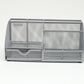 Mind Reader 7-Compartment Desktop Organizer, File & Accessory Storage, Metal Mesh Office Organizer for Desk, Workspace, Mail