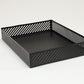 Mind Reader Metal Letter Size Paper Tray, Desktop Document Organizer with Non-Slip Pads, Office Desk Accessory Tray, Metal