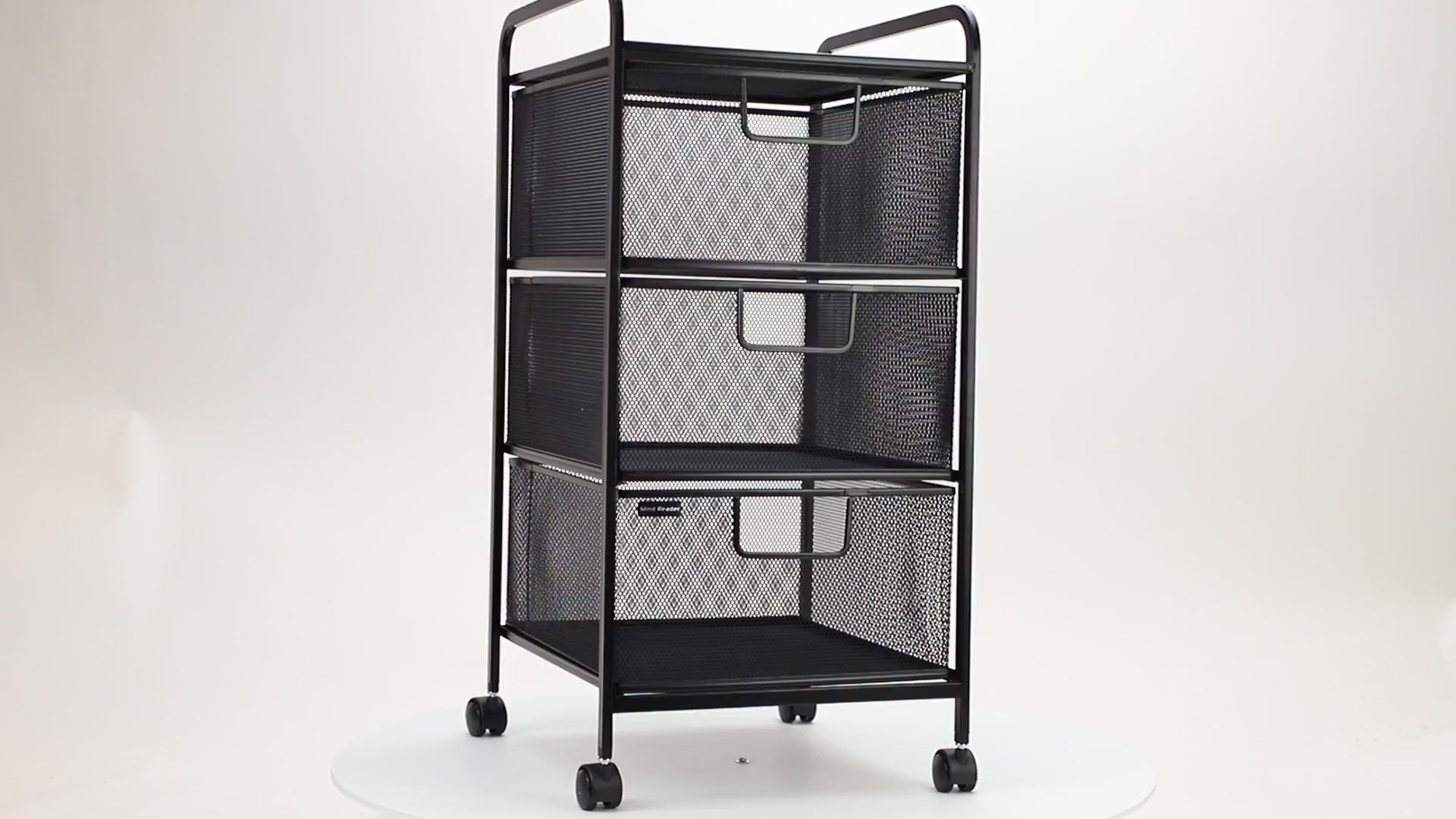 Rolling storage store cart with drawers