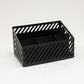 Mind Reader Desktop Organizer and Mail Sorter, Five Compartments, Office Supplies and Accessories, Metal, Black