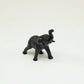 Mind Reader Lucky Wealth Elephant Figurine, Symbol of Fortune, Wealth, and Happiness, Decorative Sculpture, Cast Aluminum, Black