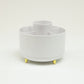 Mind Reader Rotating Pen Cup, Accessory Holder, Desktop Organization, Office, Plastic, 5.75"L x 5.75"W x 4.75"H