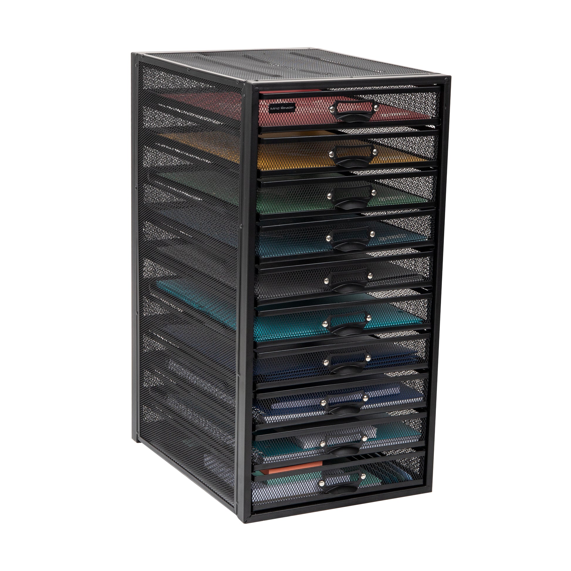 Best Buy: Mind Reader Network Collection, 10-Drawer File Storage