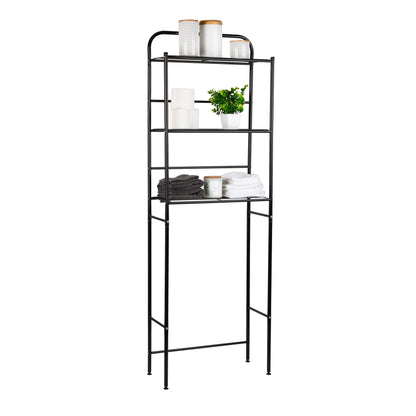 Mind Reader Alloy Collection, 3-Tier Over the Toilet Space Saver Rack, –  Mindreaderstore