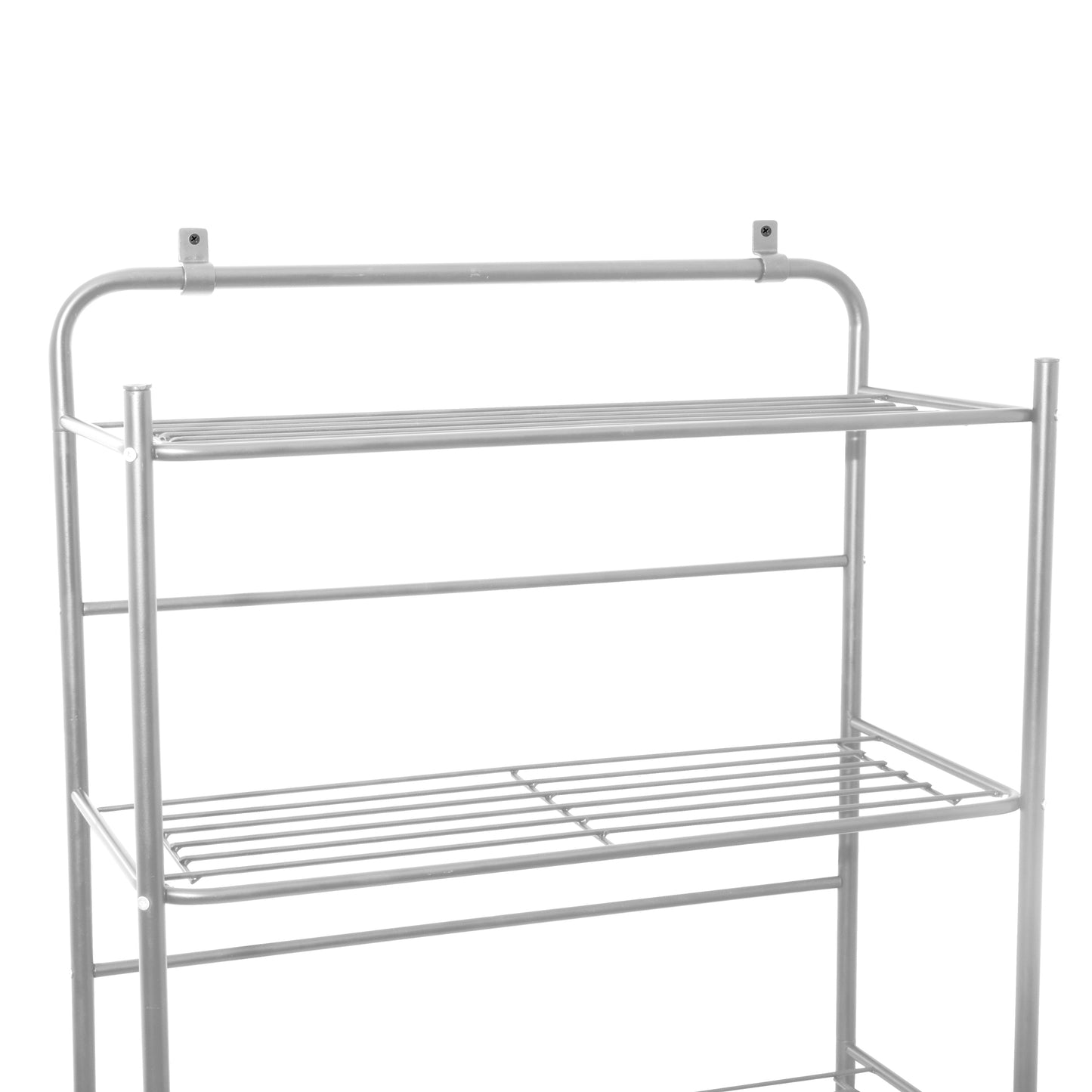 Mind Reader Alloy Collection, 3-Tier Over the Toilet Space Saver Rack, Metal