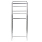 Mind Reader Alloy Collection, 3-Tier Over the Toilet Space Saver Rack, Metal