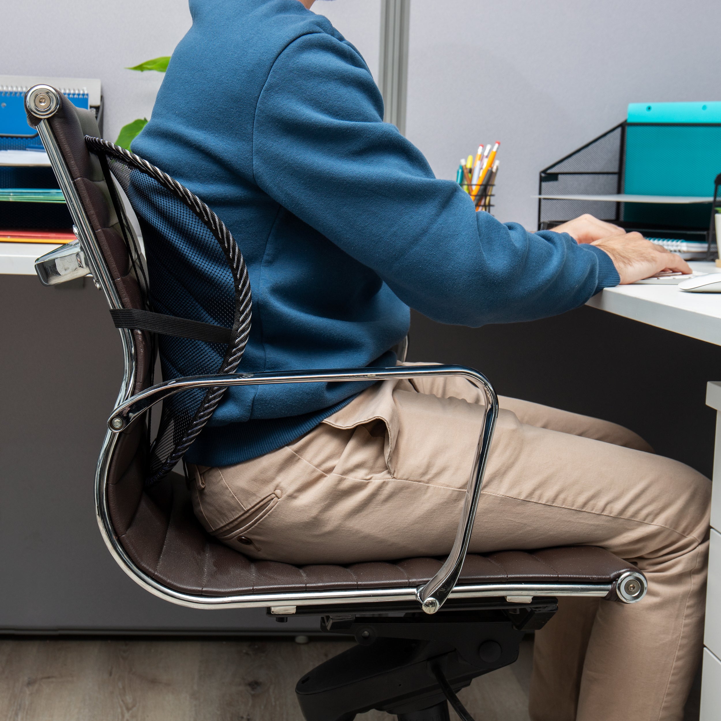 Low back mesh online office chair