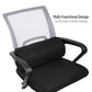 Mind Reader Harmony Collection, Ergonomic Footrest, Washable Cover, Lower Back Pressure Relief, Memory Foam, Black