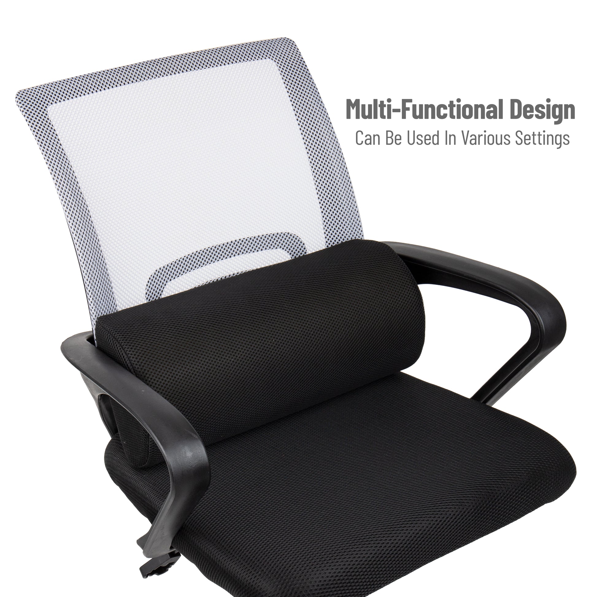 Mind Reader Harmony Collection, Ergonomic Footrest, Washable Cover