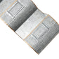 Mind Reader 3-Compartment Vertical File Organizer, Wall Mount, Desktop Space Saver, Office Organizer, Galvanized Metal, Silver