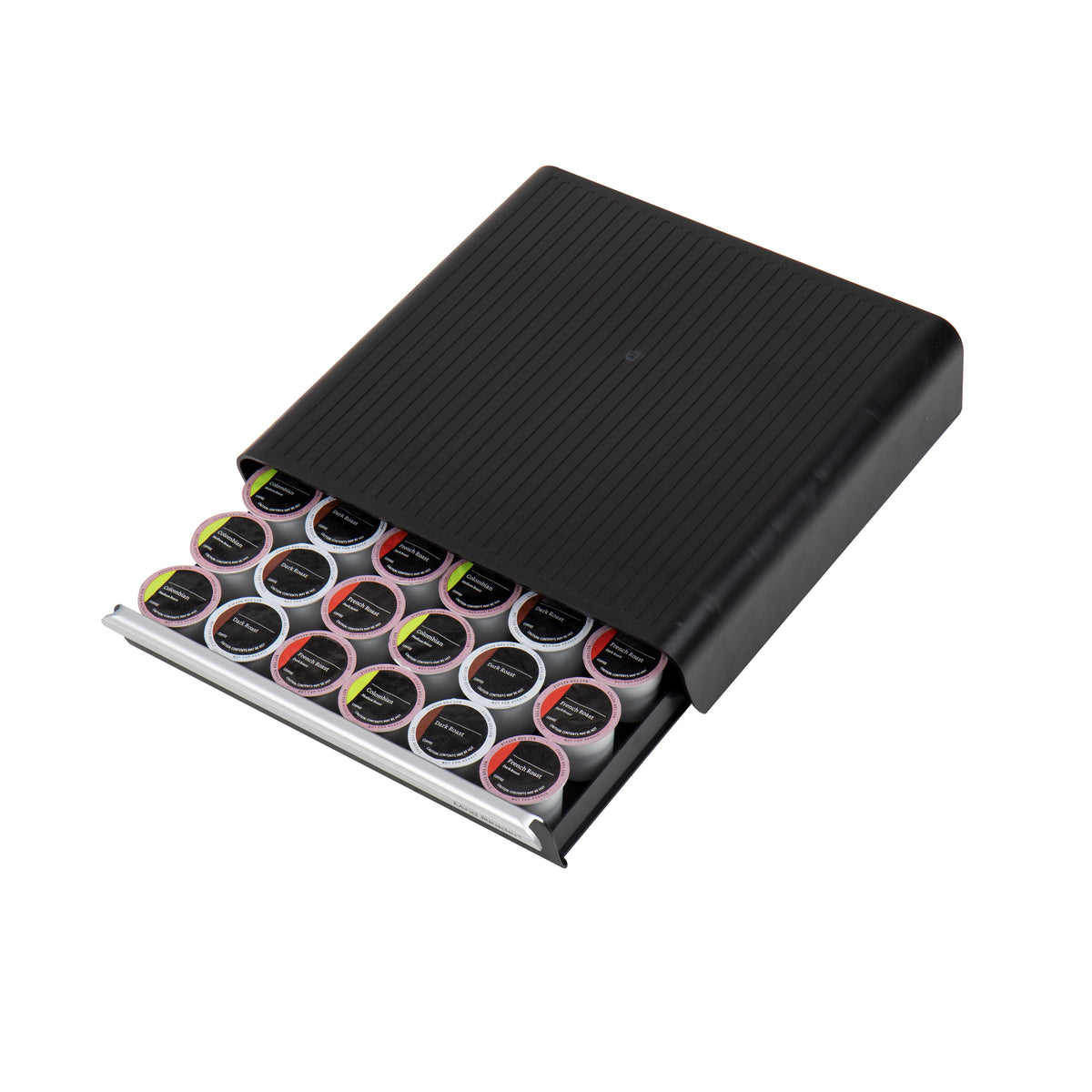 Mind Reader Single Serve Coffee Pod Drawer, 36 Pod Capacity, Counterto