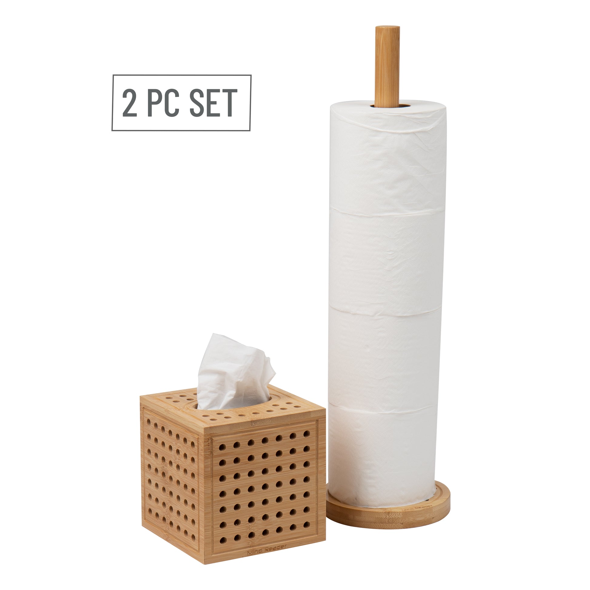 Round Tissue Box Bamboo Wood Drawer Napkin Box Toilet Roll Holder Storage  Box Roll Paper Box Living Room Toilet Roll Paper Box