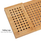 Mind Reader Lattice Collection, Monitor Stand, Foldable, Portable, Office, Rayon from Bamboo, Brown