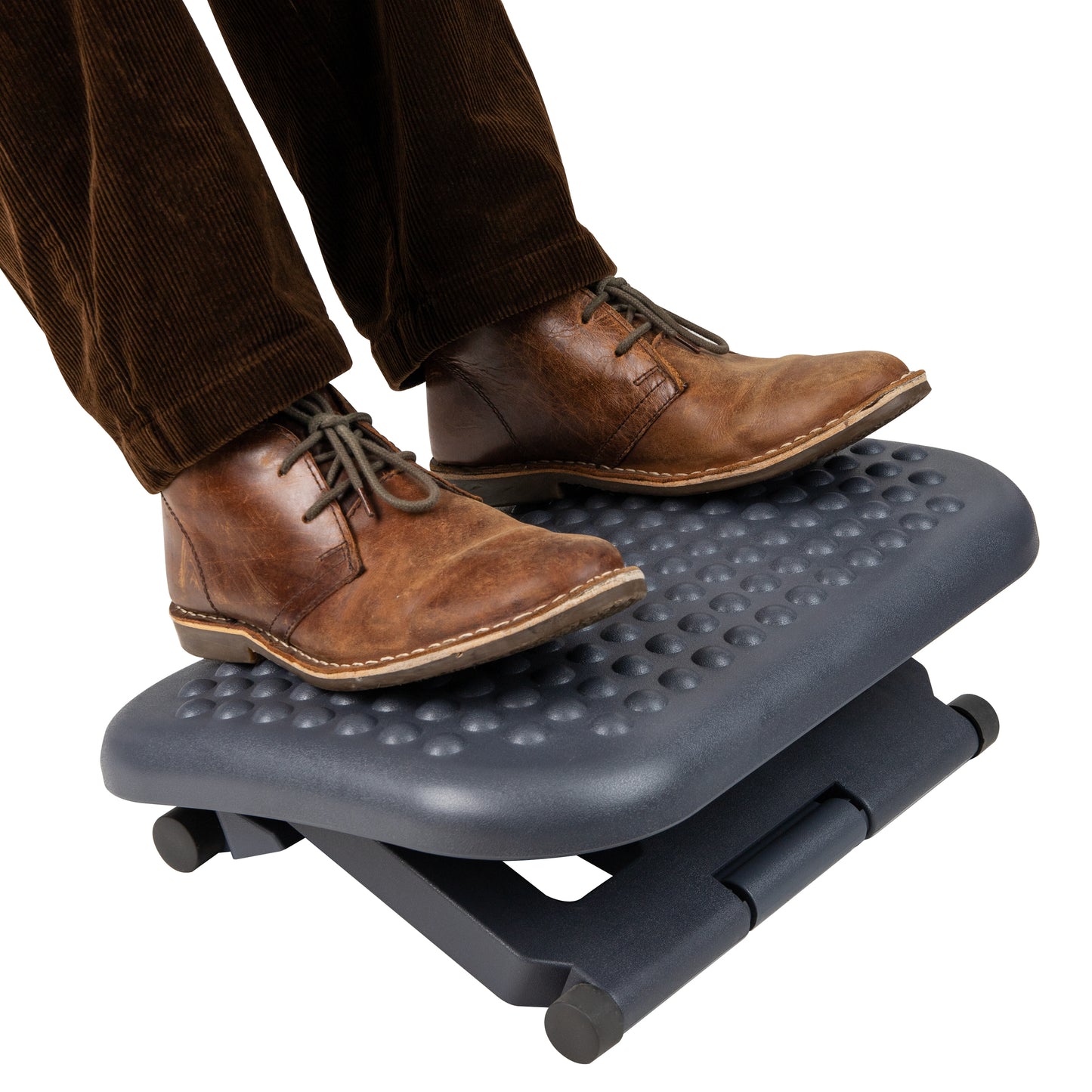 Foot Rest Stool Ergonomic Under Desk/ Car/Office Footstool Adjustable  Height