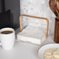Mind Reader Modern Collection, Napkin Caddy, Serveware, Breakroom, Countertop Organizer, Rayon from Bamboo and Acrylic, Brown
