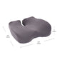 Mind Reader Harmony Collection, Orthopedic Seat Cushion, Removable, Washable Cover, Lower Back and Sciatica Relief, Posture Support, Lightweight and Portable, Home, Office and Car, Memory Foam, Gray