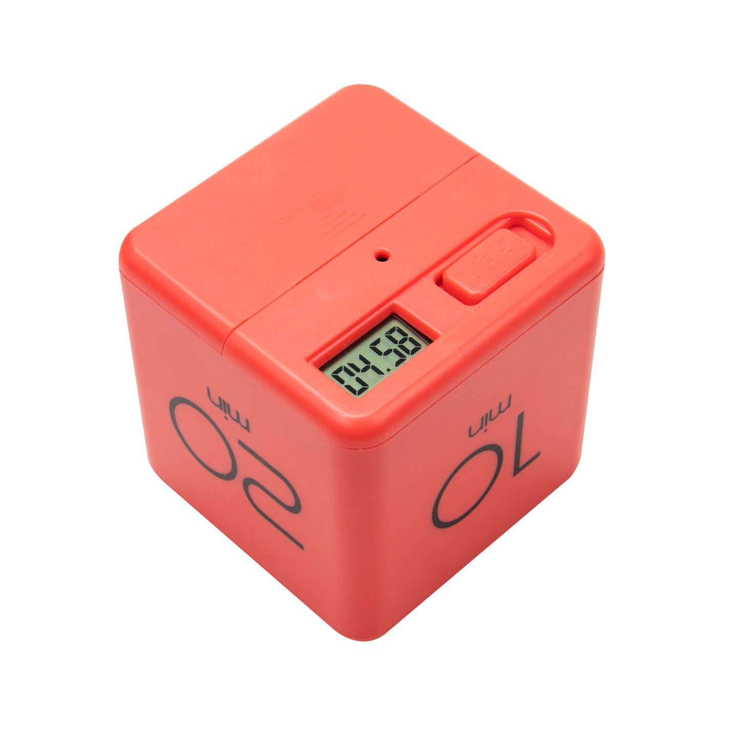 Mind Reader Productivity Timer, Four Time Settings, 2 Volume Settings, Portable, Motiviating, Versatile, Set of Two, Red and Green