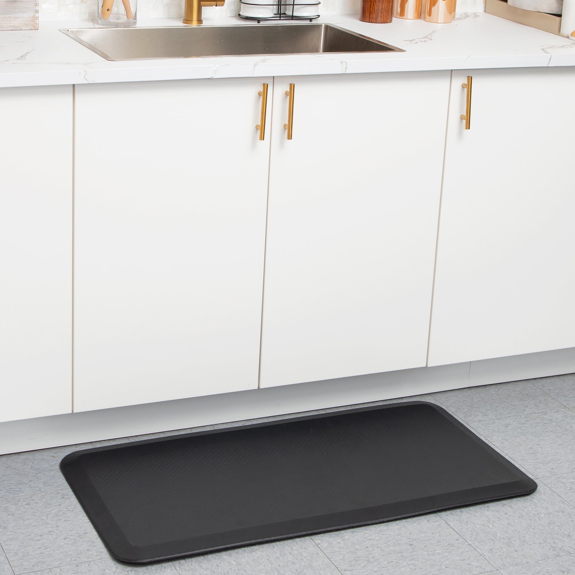 Mind Reader 9-to-5 Collection, Anti-Fatigue Mat for Kitchen and