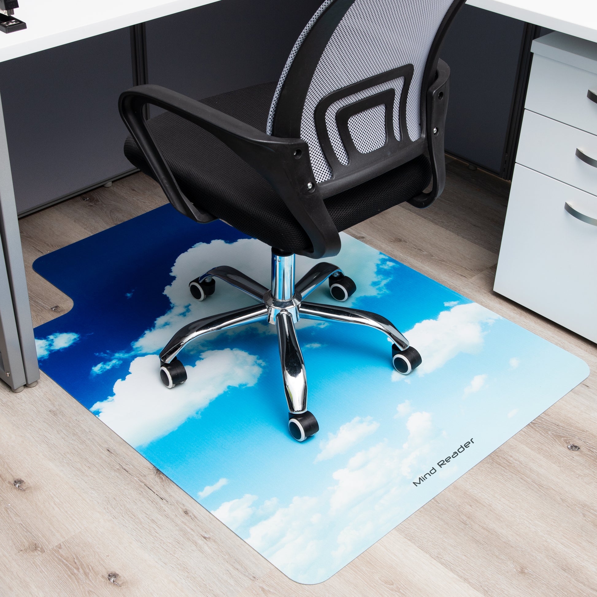 Mind Reader 9-to-5 Collection, Office Chair Mat for Hardwood Floors, P –  Mindreaderstore