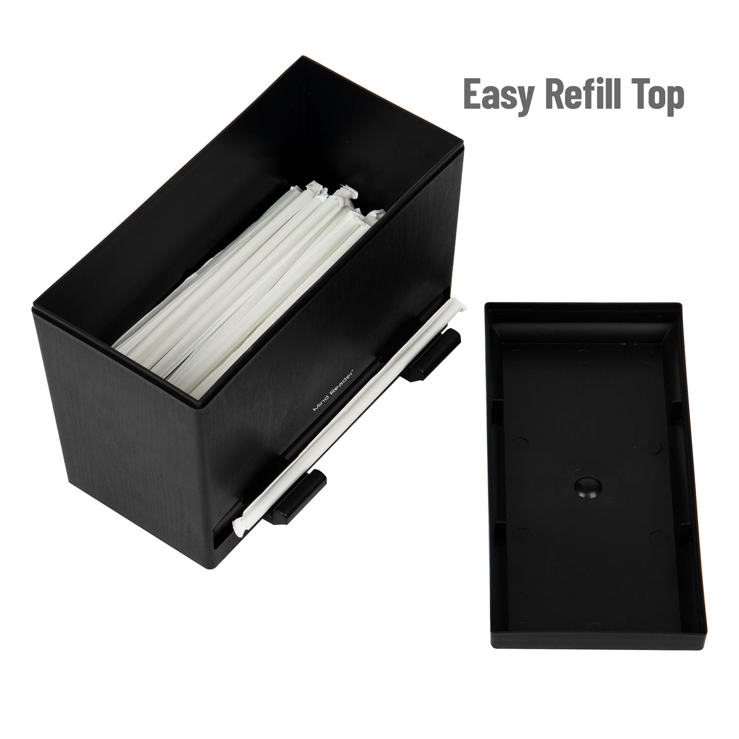 Reusable Straw Organizer  3D-printed Straw Holder with command strips