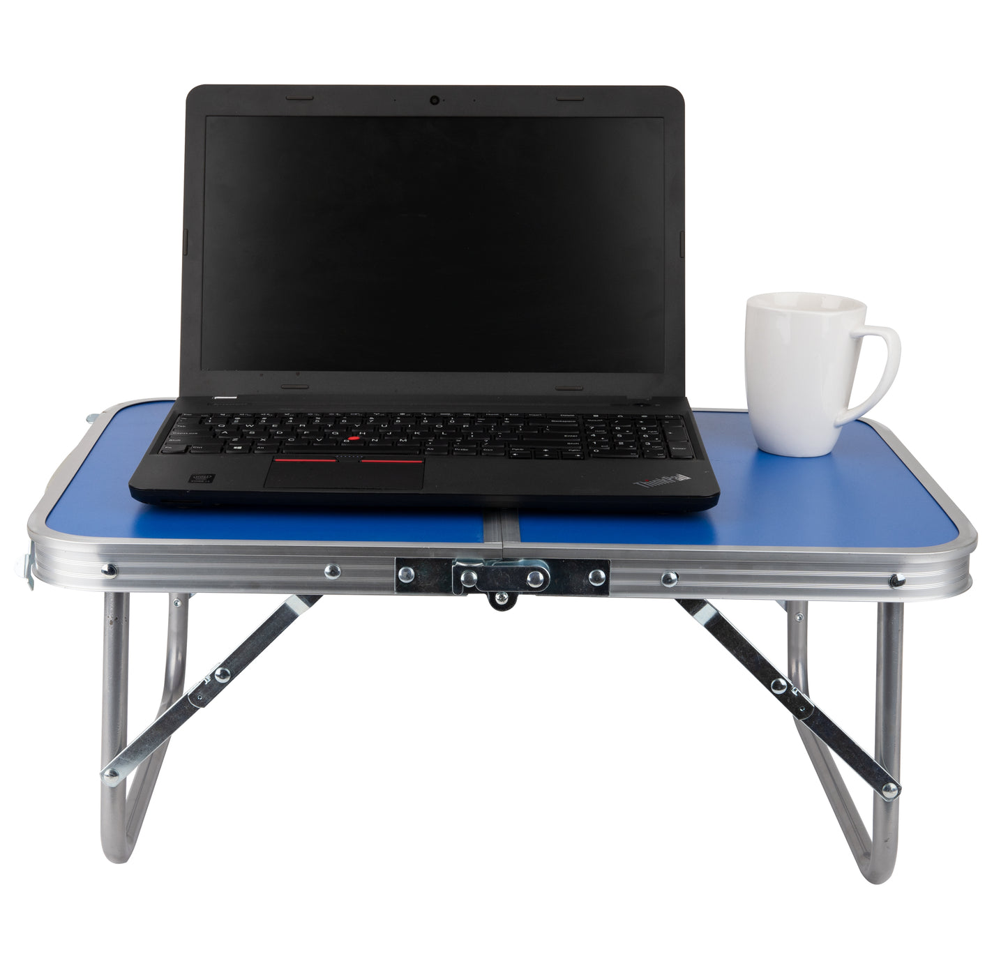 Mind Reader Lap Desk Laptop Stand, Bed Tray, Collapsible, Dorm Room, Portable, Dorm, MDF, Metal, 23.5"L x 16"W x 10"H