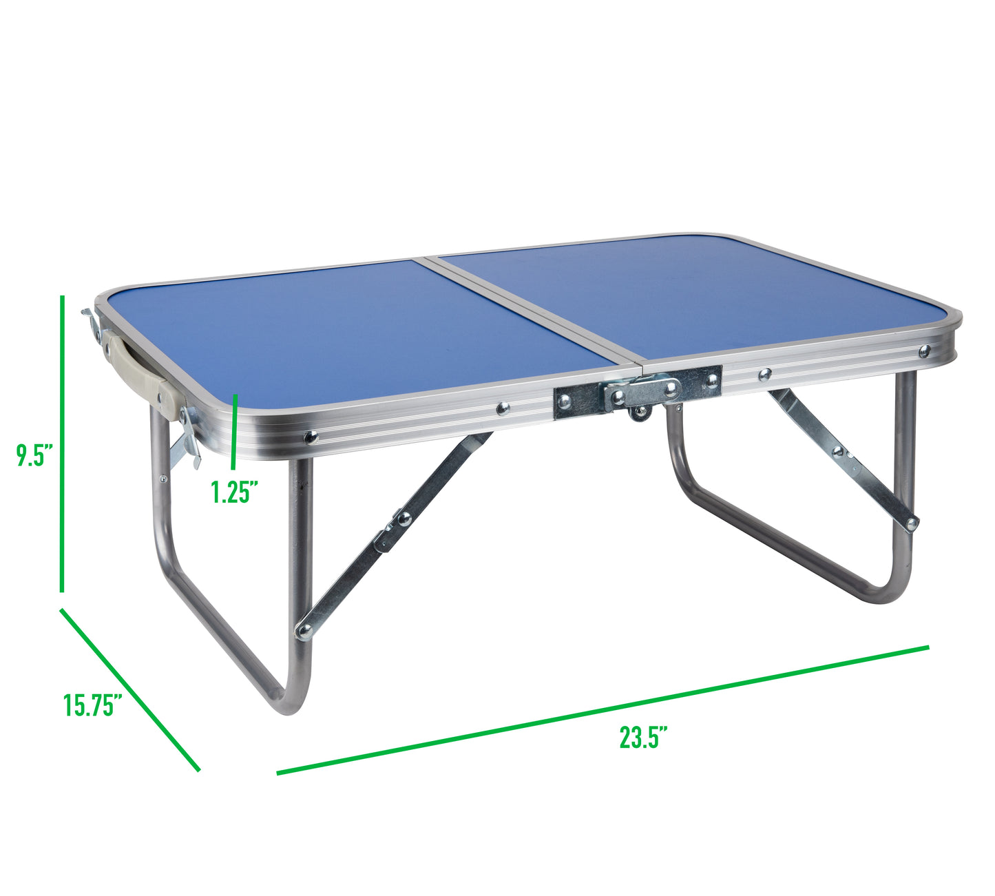 Mind Reader Lap Desk Laptop Stand, Bed Tray, Collapsible, Dorm Room, Portable, Dorm, MDF, Metal, 23.5"L x 16"W x 10"H