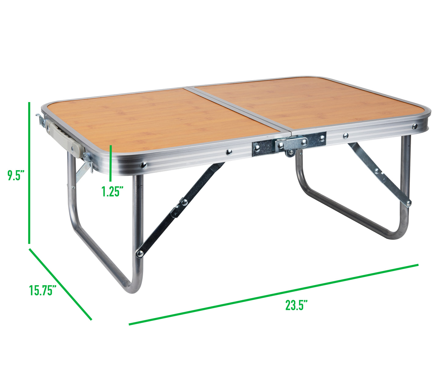 Mind Reader Lap Desk Laptop Stand, Bed Tray, Collapsible, Dorm Room, Portable, Dorm, MDF, Metal, 23.5"L x 16"W x 10"H