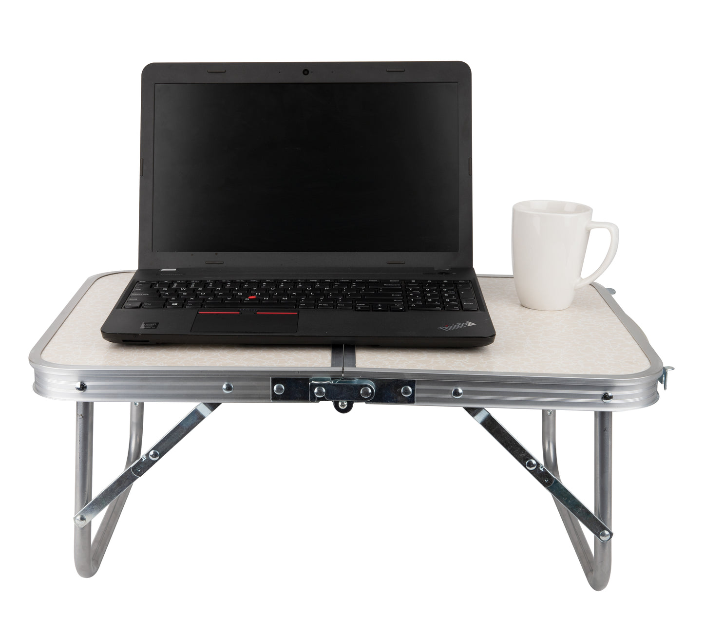 Mind Reader Lap Desk Laptop Stand, Bed Tray, Collapsible, Dorm Room, Portable, Dorm, MDF, Metal, 23.5"L x 16"W x 10"H