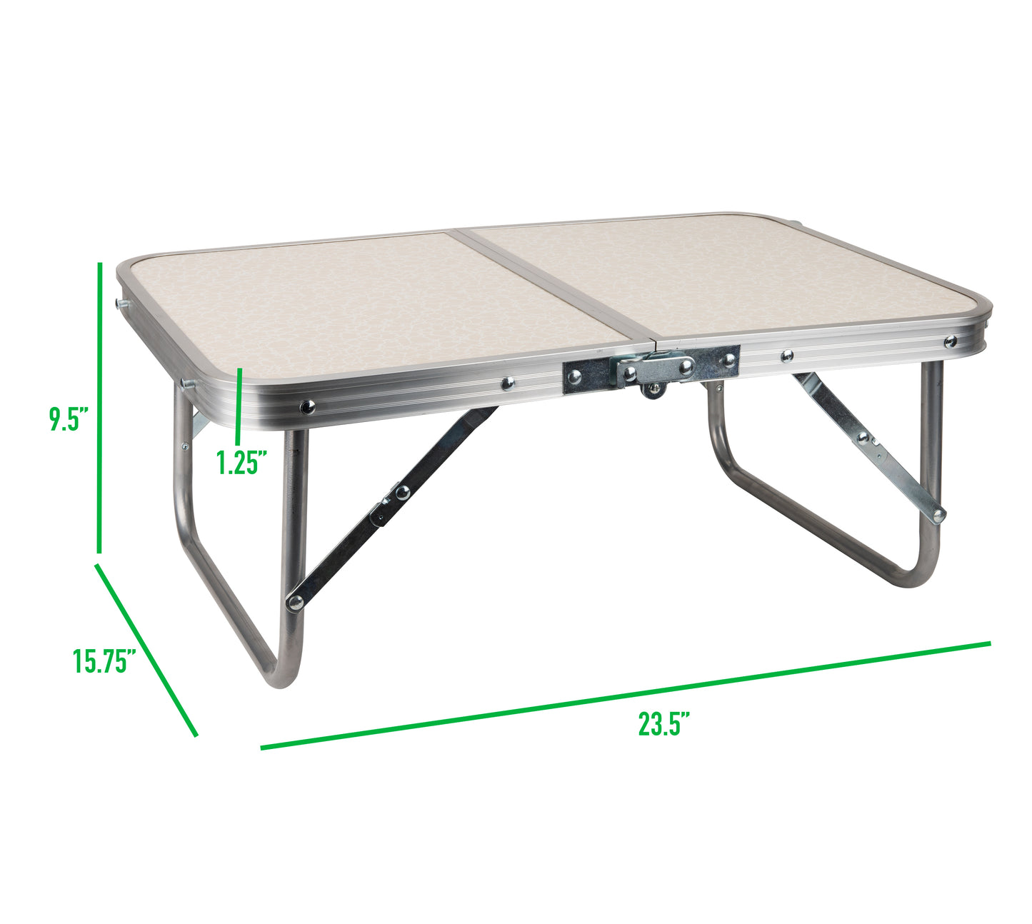 Mind Reader Lap Desk Laptop Stand, Bed Tray, Collapsible, Dorm Room, Portable, Dorm, MDF, Metal, 23.5"L x 16"W x 10"H