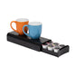 Mind Reader Single Serve Coffee Pod Organizer, 12-14 Coffee Pod Capacity, 5"L x 12.75"W x 2.25"H, Black