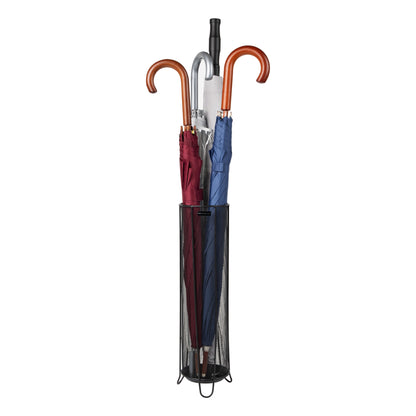 Mind Reader Network Collection, Thin Umbrella Stand, Entryway Organizer,  Reinforced Solid Rim and Base, Metal Mesh