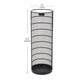 Mind Reader Network Collection, Umbrella Stand, Entryway Organizer,  Reinforced Solid Rim and Base, Metal Mesh