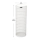 Mind Reader Network Collection, Umbrella Stand, Entryway Organizer,  Reinforced Solid Rim and Base, Metal Mesh