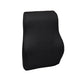 Mind Reader Harmony Collection, Ergonomic Back Cushion, Attaches to Office Chair, Lower Back Pressure Relief, Posture Support, Lightweight and Portable, Memory Foam, Black