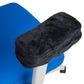 Mind Reader Harmony Collection, Ergonomic Arm Rest Set, Memory Foam Support, Attaches to Office Chair, Microfiber Surface, Elbow and Forearm Pressure Relief, Set of 2, Black